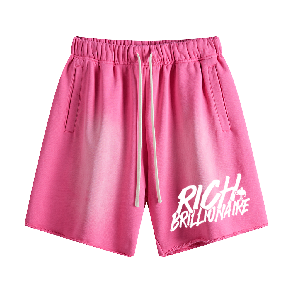 Rich Brillionaire Shorts (PINK)