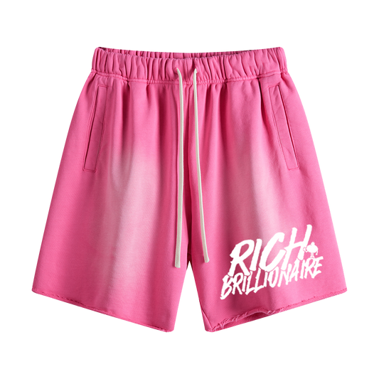 Rich Brillionaire Shorts (PINK)